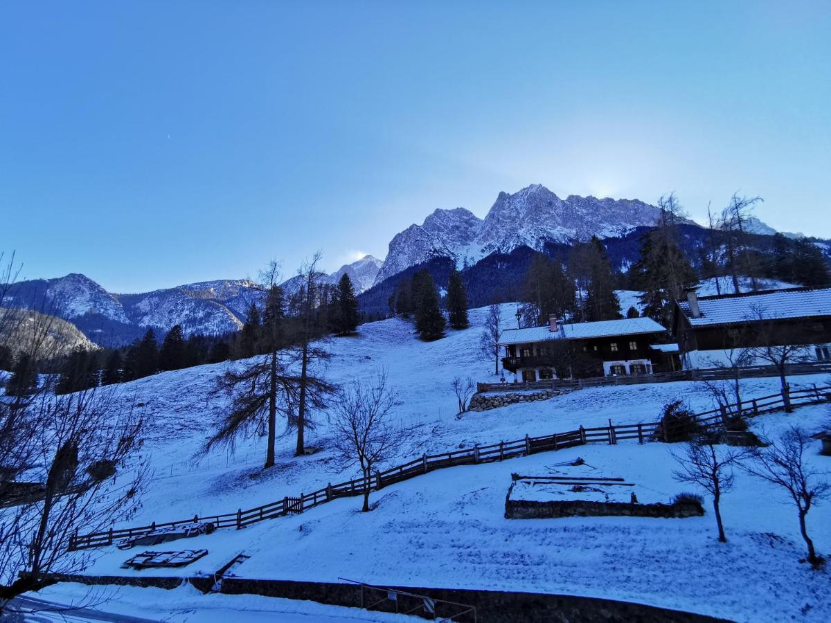 Hotel Garni Post Grainau Bagian luar foto