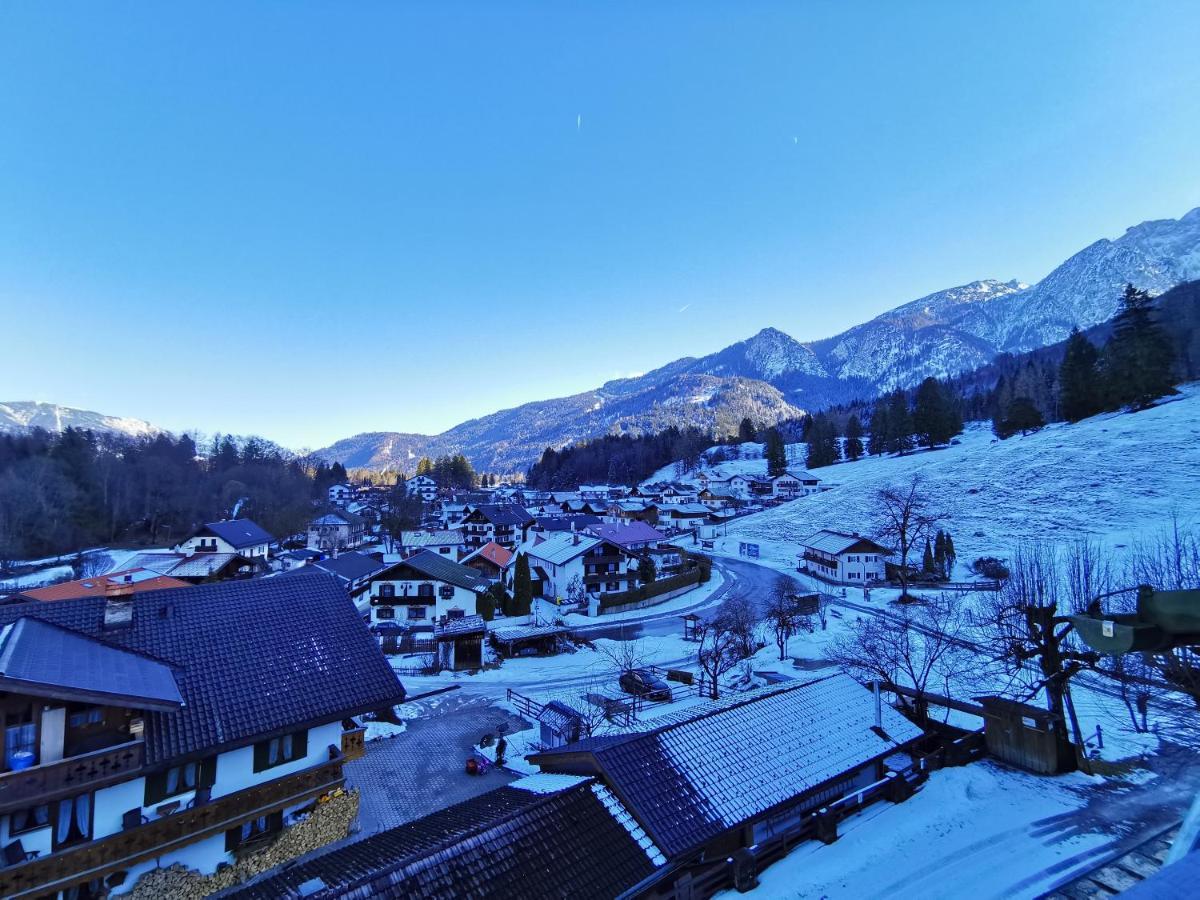 Hotel Garni Post Grainau Bagian luar foto